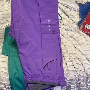 Brand new lavender scrub pants size medium tall
